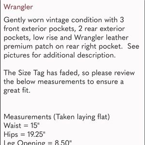 Women's Wrangler Low Rise Jeans